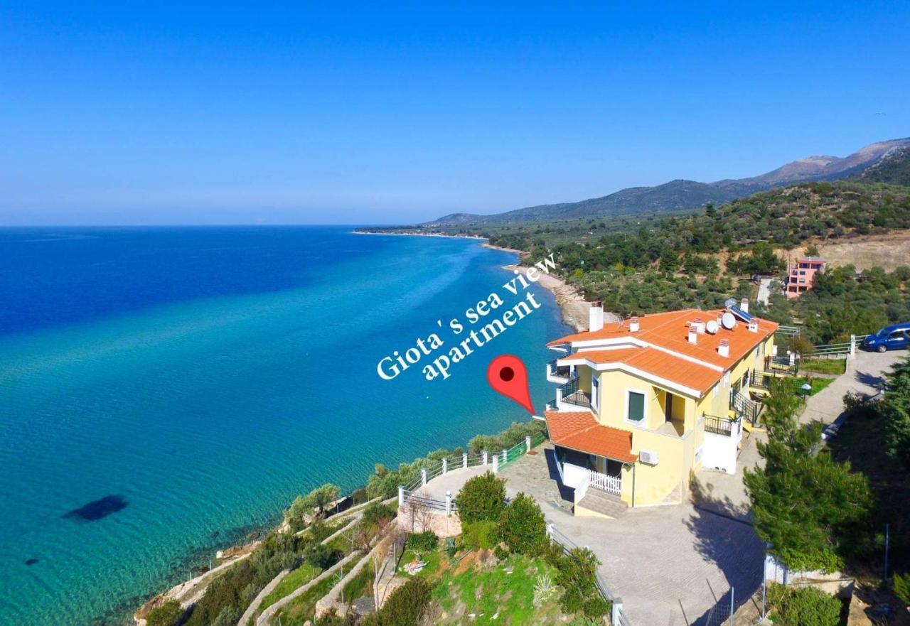 Giotas Sea View Apartment Skála Kallirákhis Exterior foto